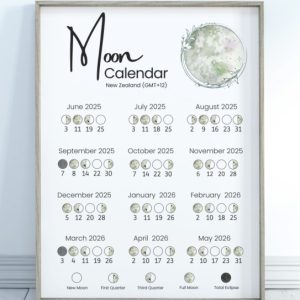Moon Calendar - Green