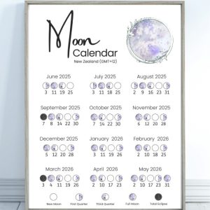 Moon Calendar - Purple